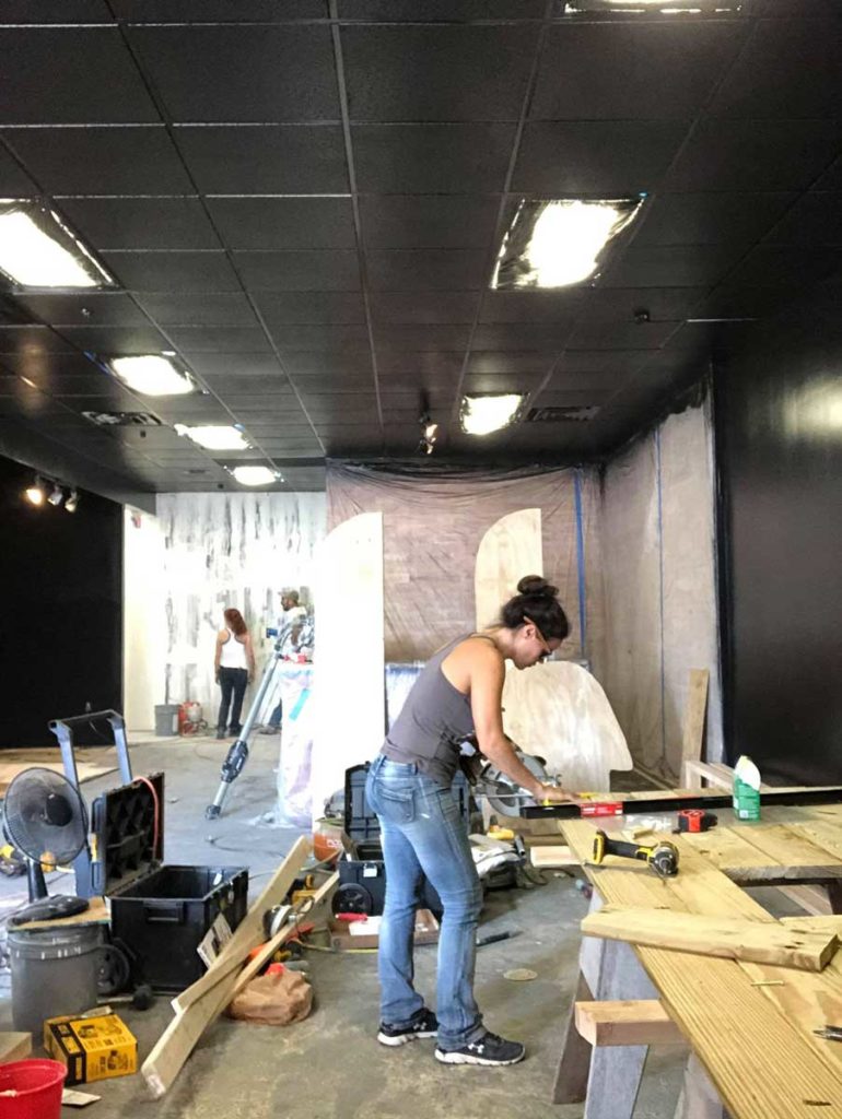 Great Escape in Waxahachie being constructed