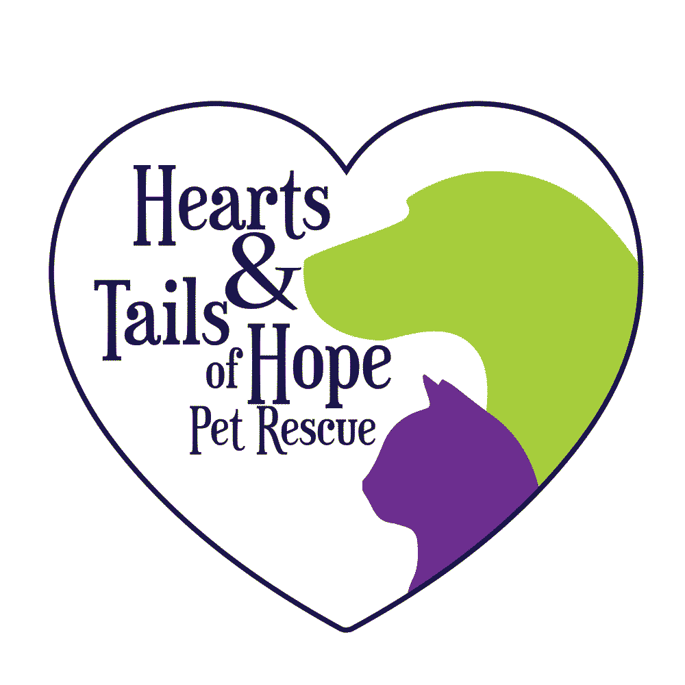 Logo for Hearts and Tails of Hope Pet Rescue