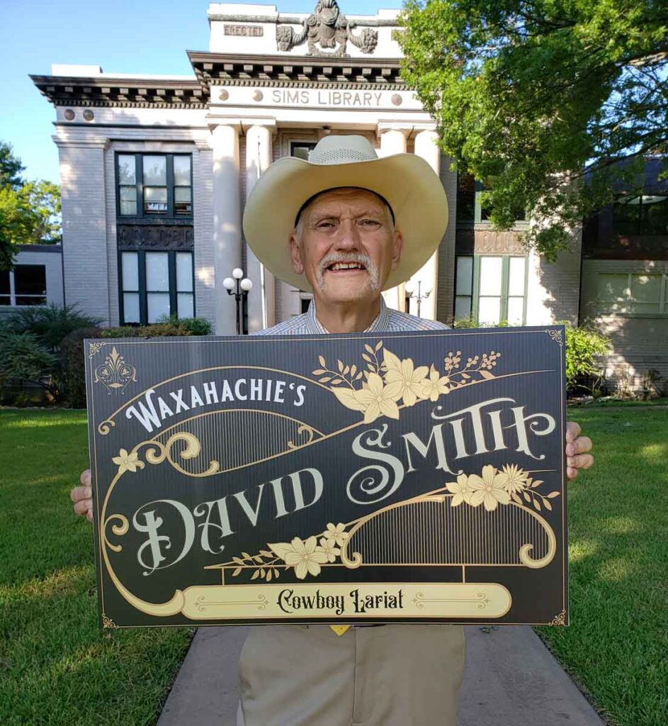 Photo of Cowboy Poet David Smith of Waxahachie, Texas